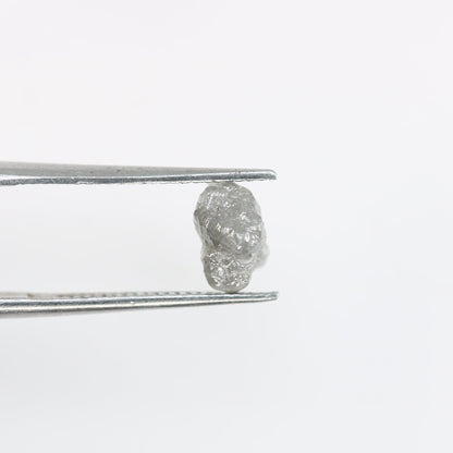 1.25 CT Natural Raw Irregular Diamond - Unique Gemstone for Artisan Rings - Ideal for Custom Gold Jewelry - 7.10x5.50x4.10 MM