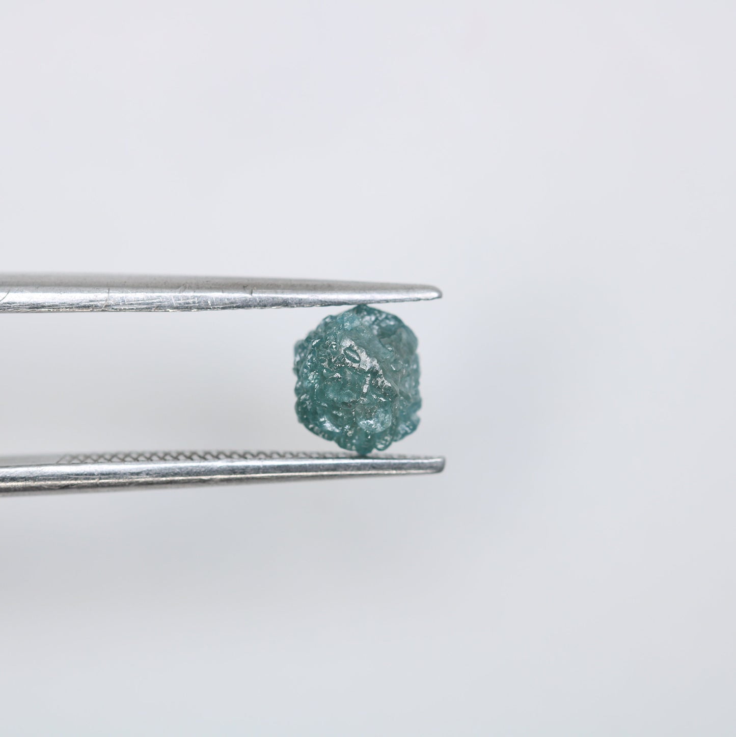 1.04 CT Raw Blue Diamond | Boho Chic Engagement Ring | Natural Rough Gemstone | Custom Artisan Gold Jewelry