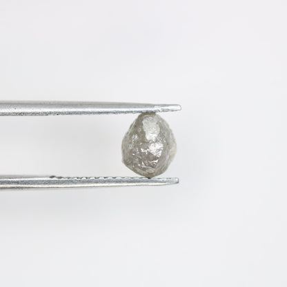 1.33 CT Irregular Cut Fancy Grey Diamond - Raw Uncut Gemstone for Boho Jewelry - Perfect for Custom Gold Rings