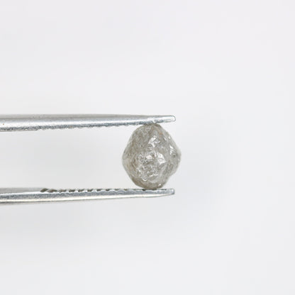1.33 CT Irregular Cut Fancy Grey Diamond - Raw Uncut Gemstone for Boho Jewelry - Perfect for Custom Gold Rings