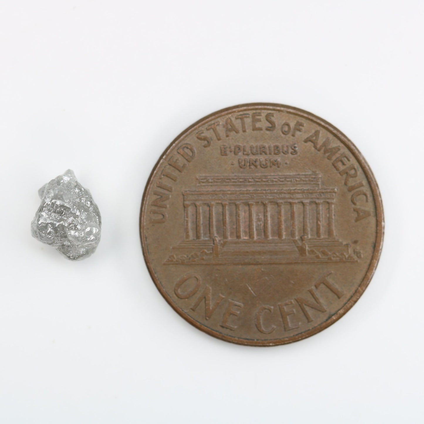 1.25 CT Natural Raw Irregular Diamond - Unique Gemstone for Artisan Rings - Ideal for Custom Gold Jewelry - 7.10x5.50x4.10 MM