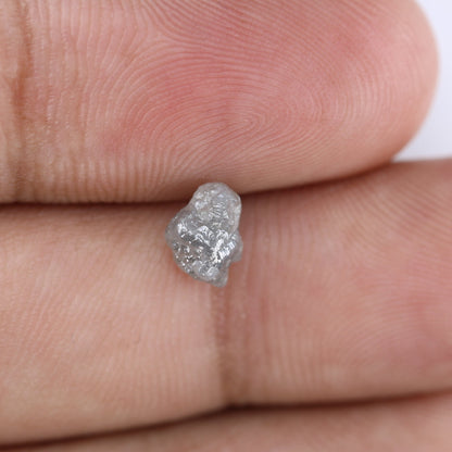1.25 CT Natural Raw Irregular Diamond - Unique Gemstone for Artisan Rings - Ideal for Custom Gold Jewelry - 7.10x5.50x4.10 MM