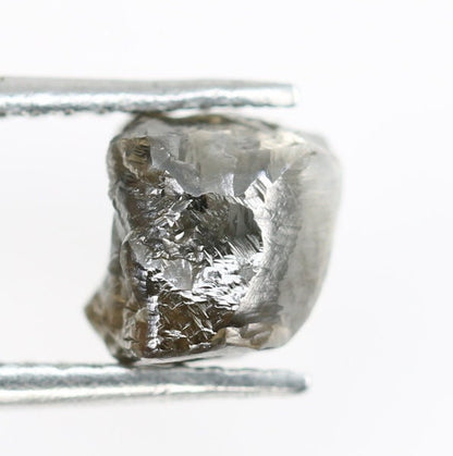 2.49 CT Loose Uncut Black Diamond - Raw Gemstone for Artisan Jewelry - Perfect for Custom Gold Rings