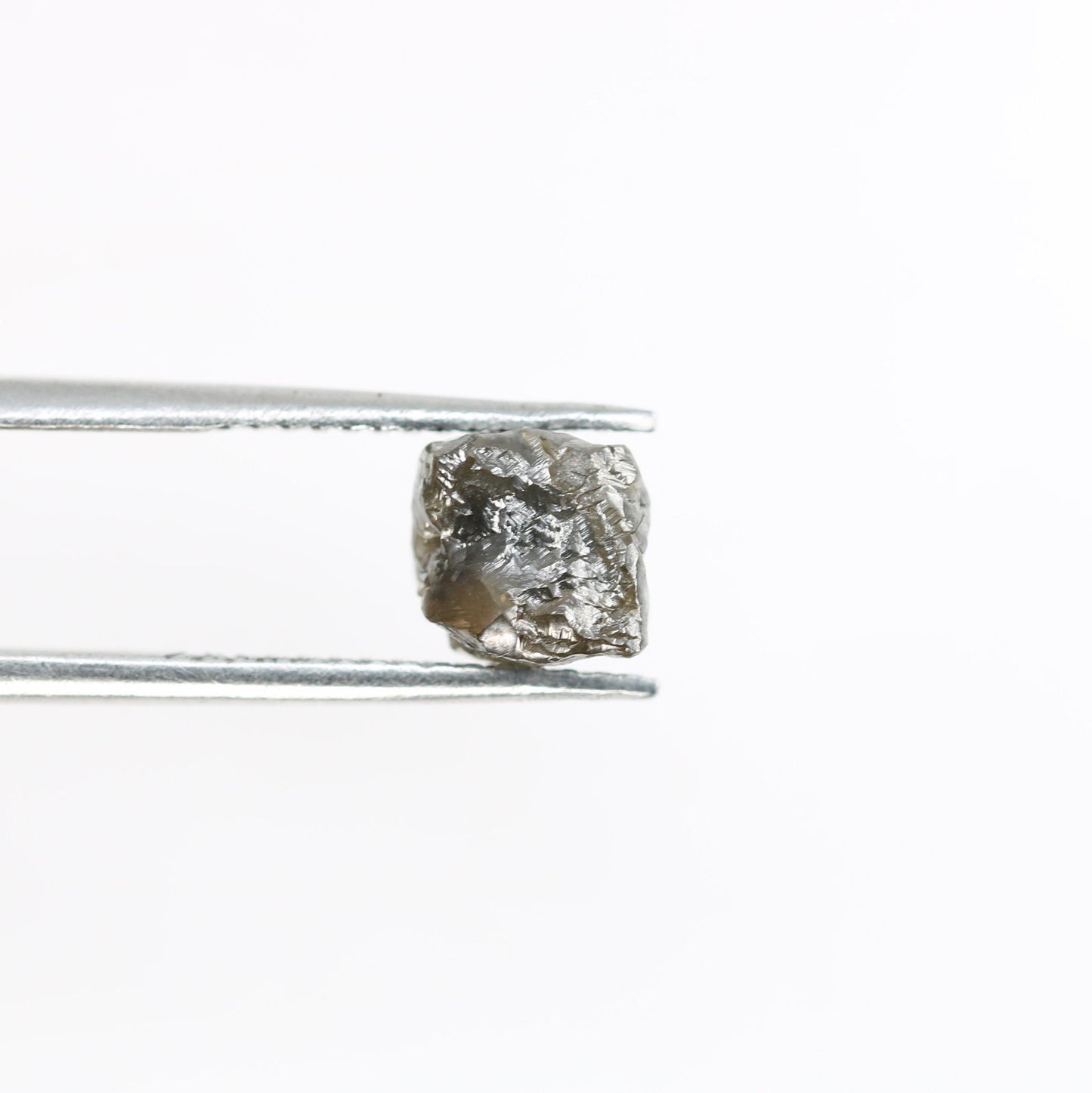 2.49 CT Loose Uncut Black Diamond - Raw Gemstone for Artisan Jewelry - Perfect for Custom Gold Rings