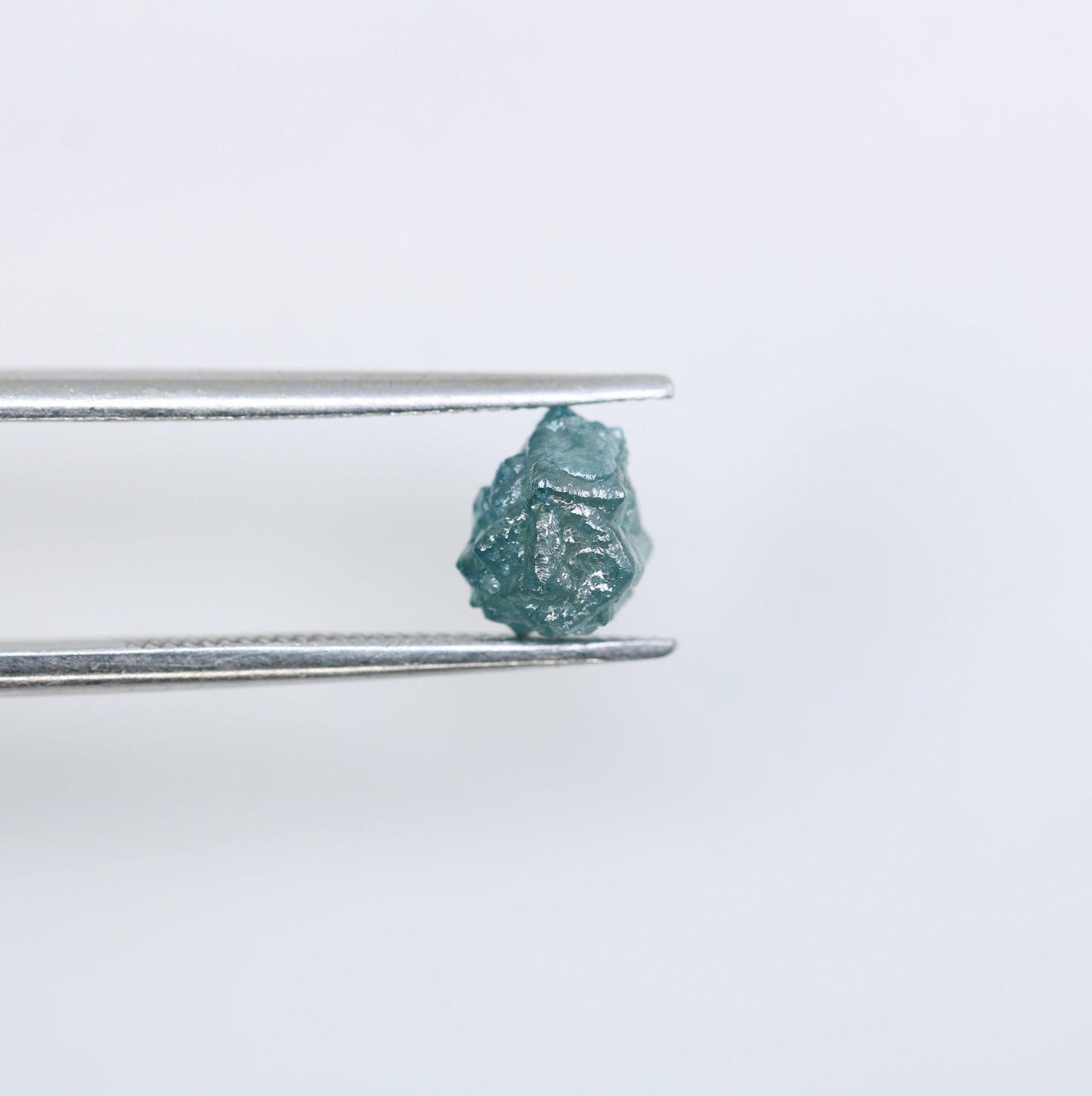 1.22 CT Fancy Unpolished Rough Irregular Blue Diamond - Ideal for Anniversary Ring - Perfect for Custom Gold Jewelry