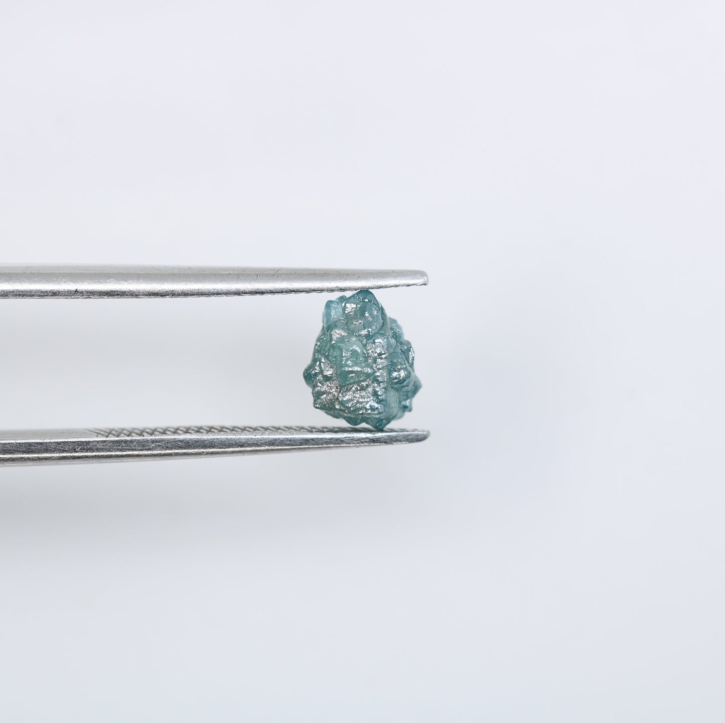 1.22 CT Fancy Unpolished Rough Irregular Blue Diamond - Ideal for Anniversary Ring - Perfect for Custom Gold Jewelry
