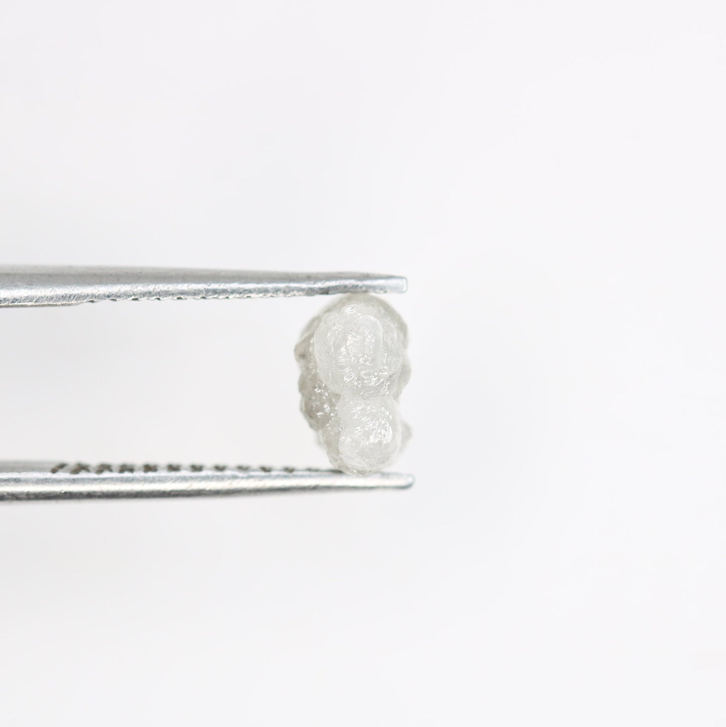 1.23 CT Real Natural Uncut White Rough Diamond - Ideal for Unique Wedding Bands - Perfect for Custom Gold Rings