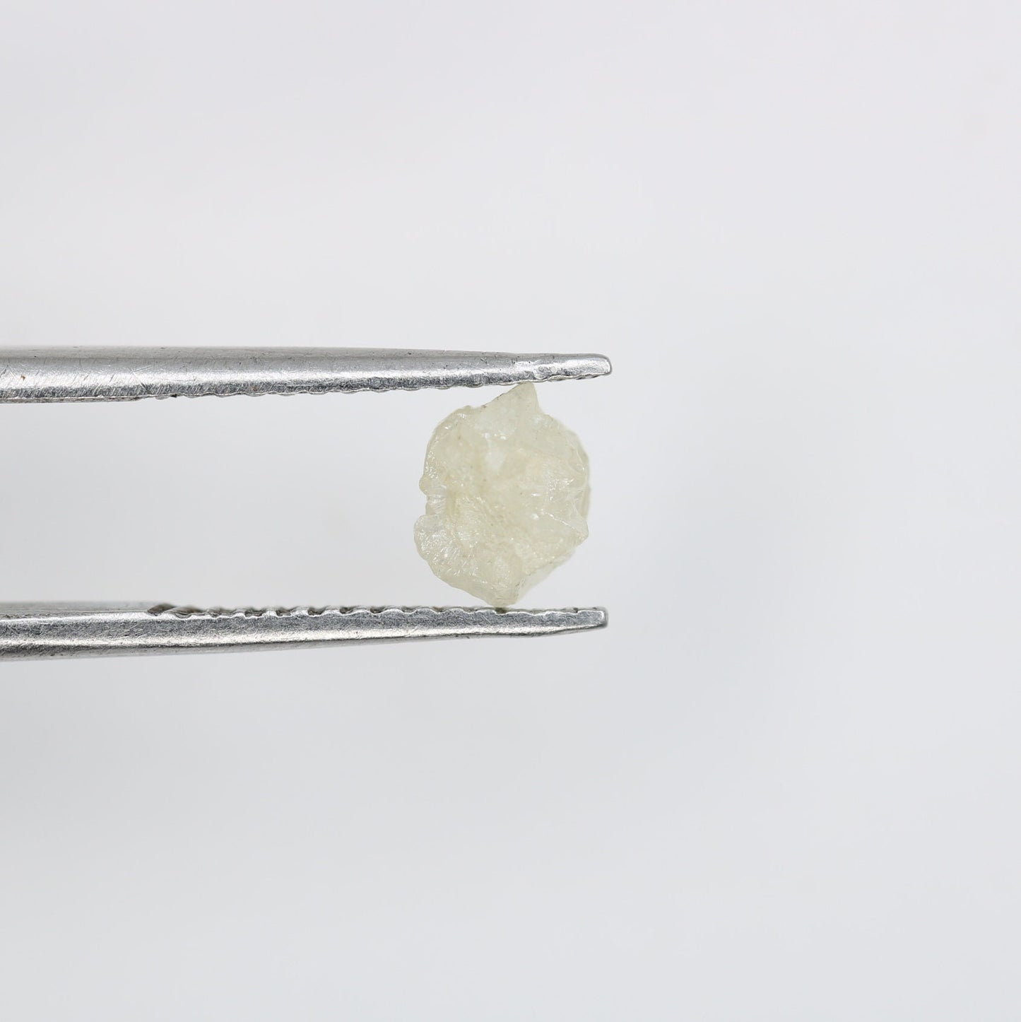 0.88 CT Natural White Loose Rough Uncut Diamond - 6 MM Raw Gemstone for Wedding Band - Beautiful Diamond for Custom Gold Rings