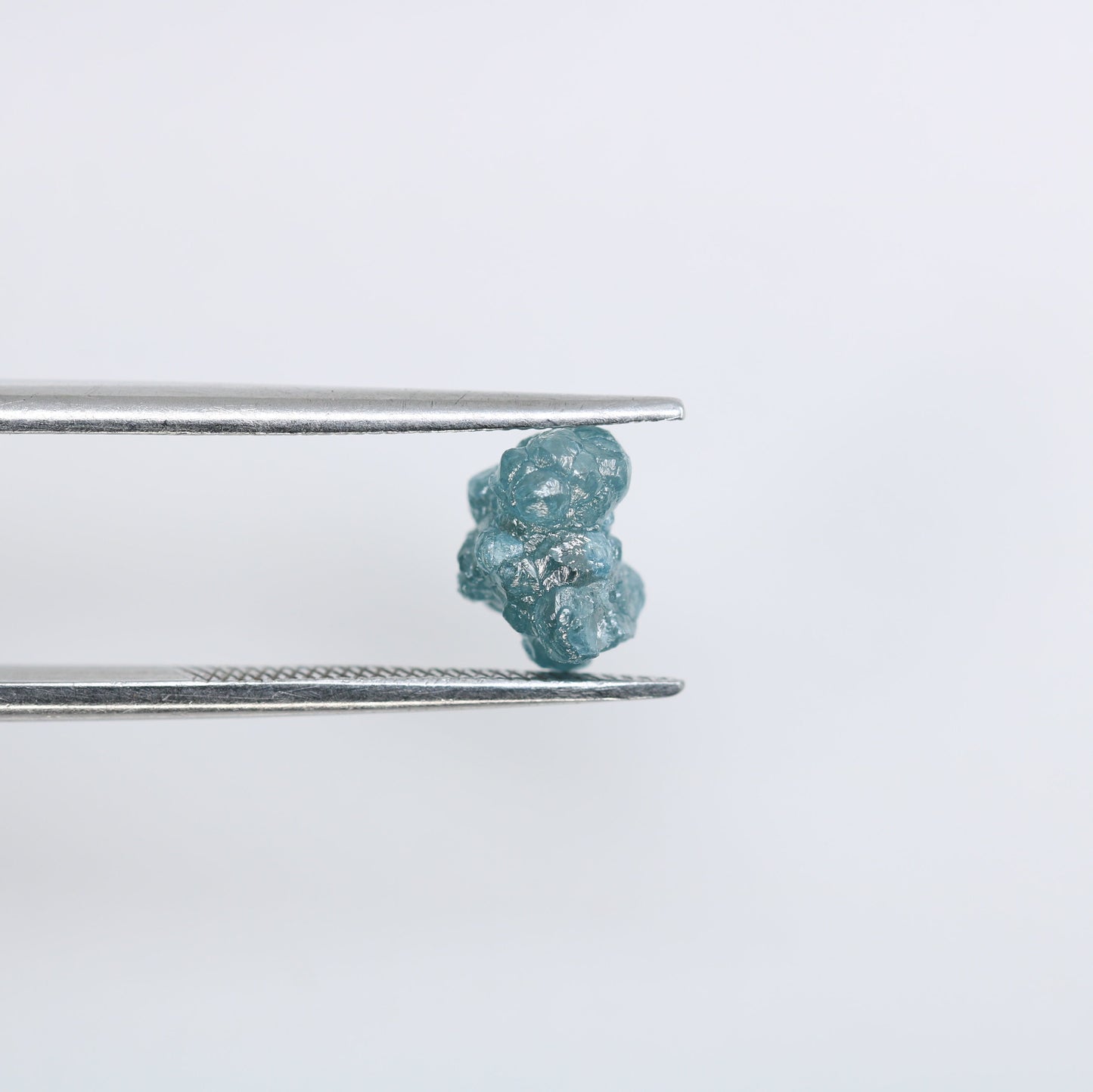 1.81 CT Natural Rough Fancy Blue Uncut Diamond - Unique Irregular Cut Loose Gemstone - Perfect for Wedding Bands or Custom Gold Rings
