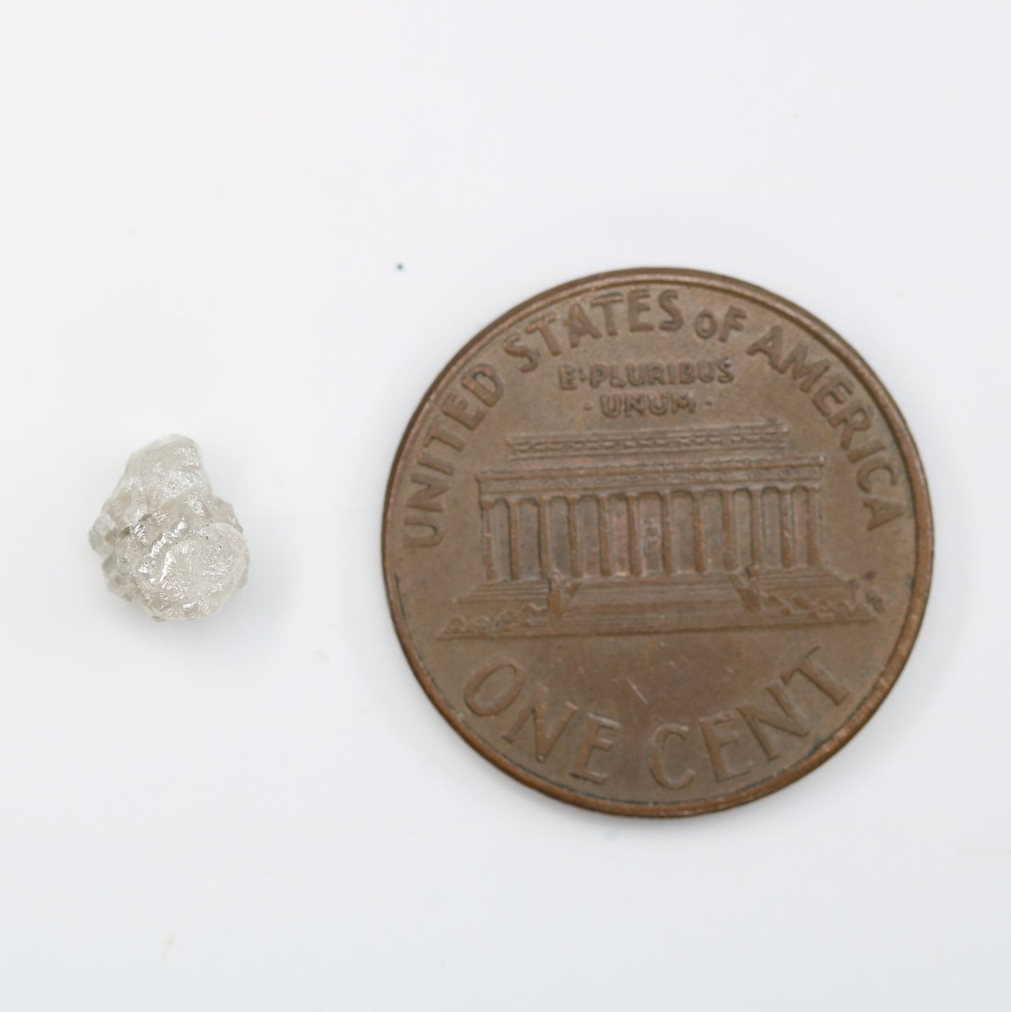 1.12 CT Light Grey Loose Uncut Rough Diamond - Unique Gemstone for Promise Rings and Gold Diamond Jewelry