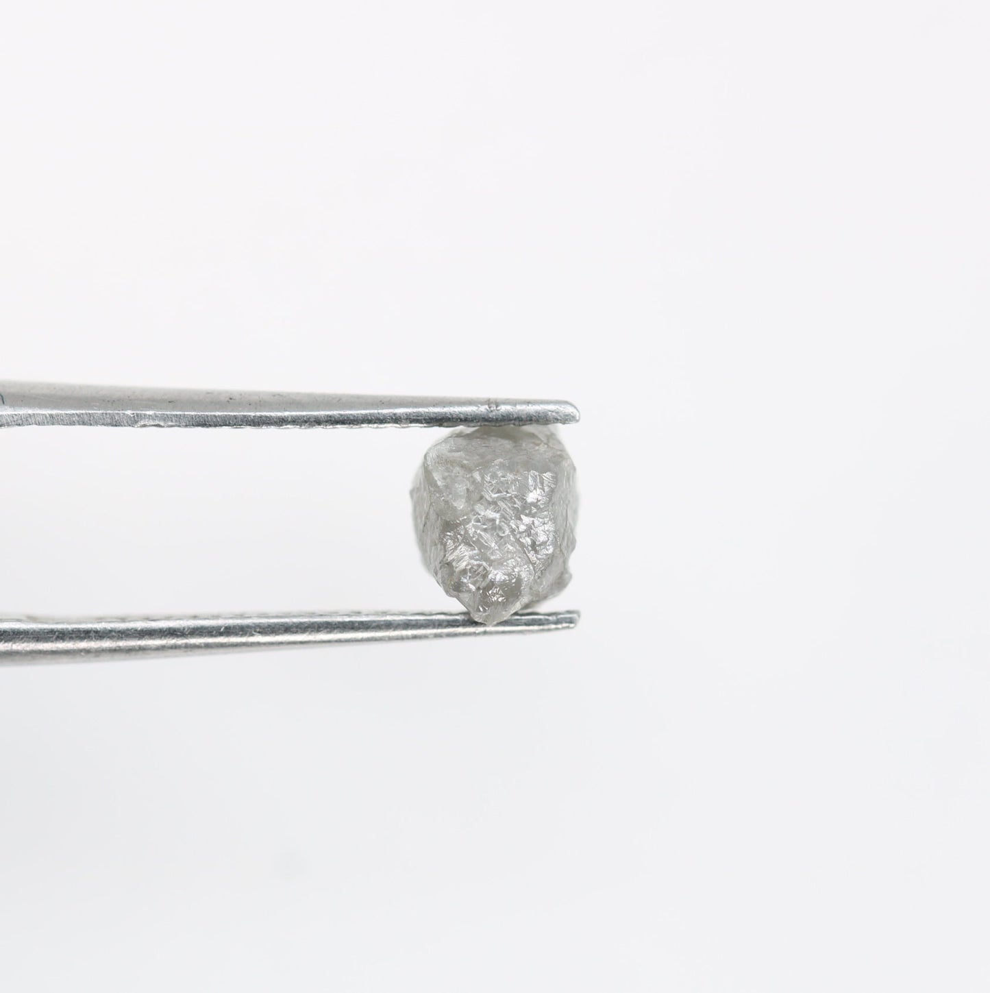 1.23 CT Natural Grey Loose Rough Uncut Raw Diamond - Unique Gemstone for Wedding Jewelry and Custom Gold Rings