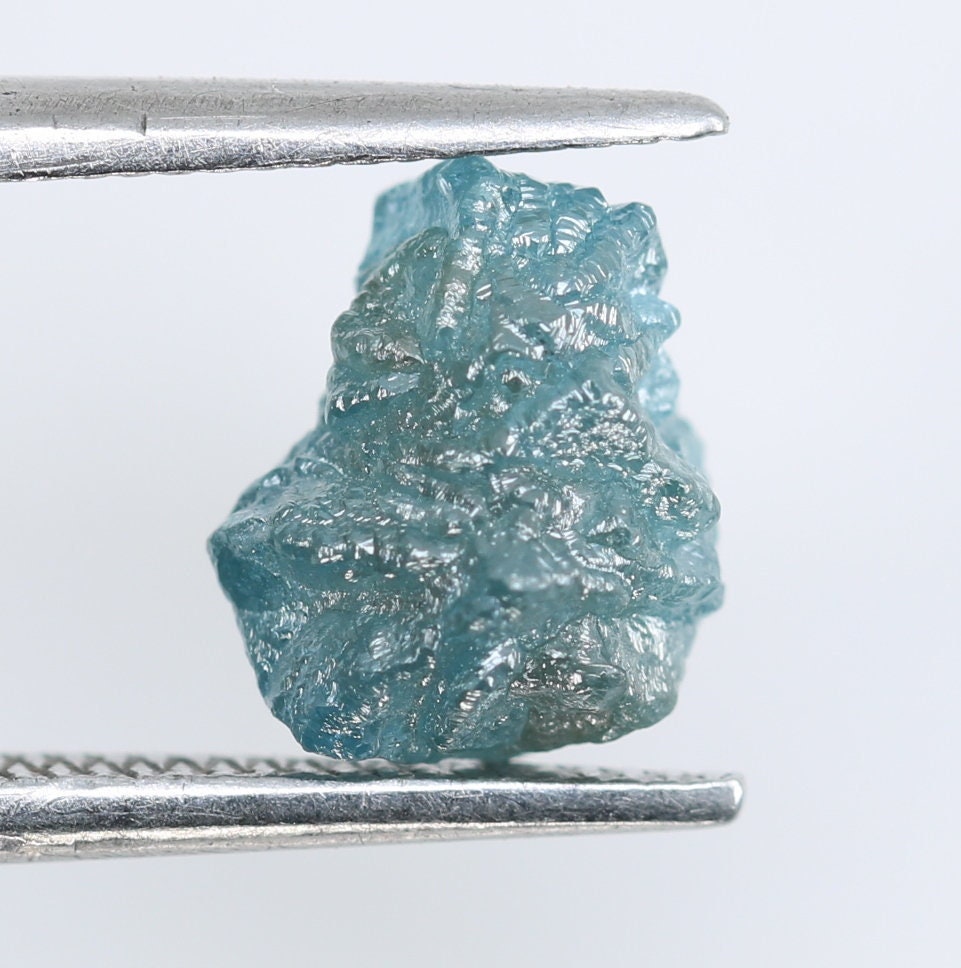 1.75 CT Salt and Pepper Raw Uncut Diamond - African Rough Gemstone - Ethical Conflict-Free Jewelry - Engagement Ring - Gift for Her