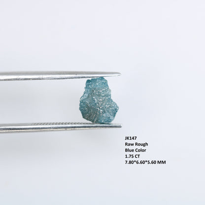 1.75 CT Salt and Pepper Raw Uncut Diamond - African Rough Gemstone - Ethical Conflict-Free Jewelry - Engagement Ring - Gift for Her