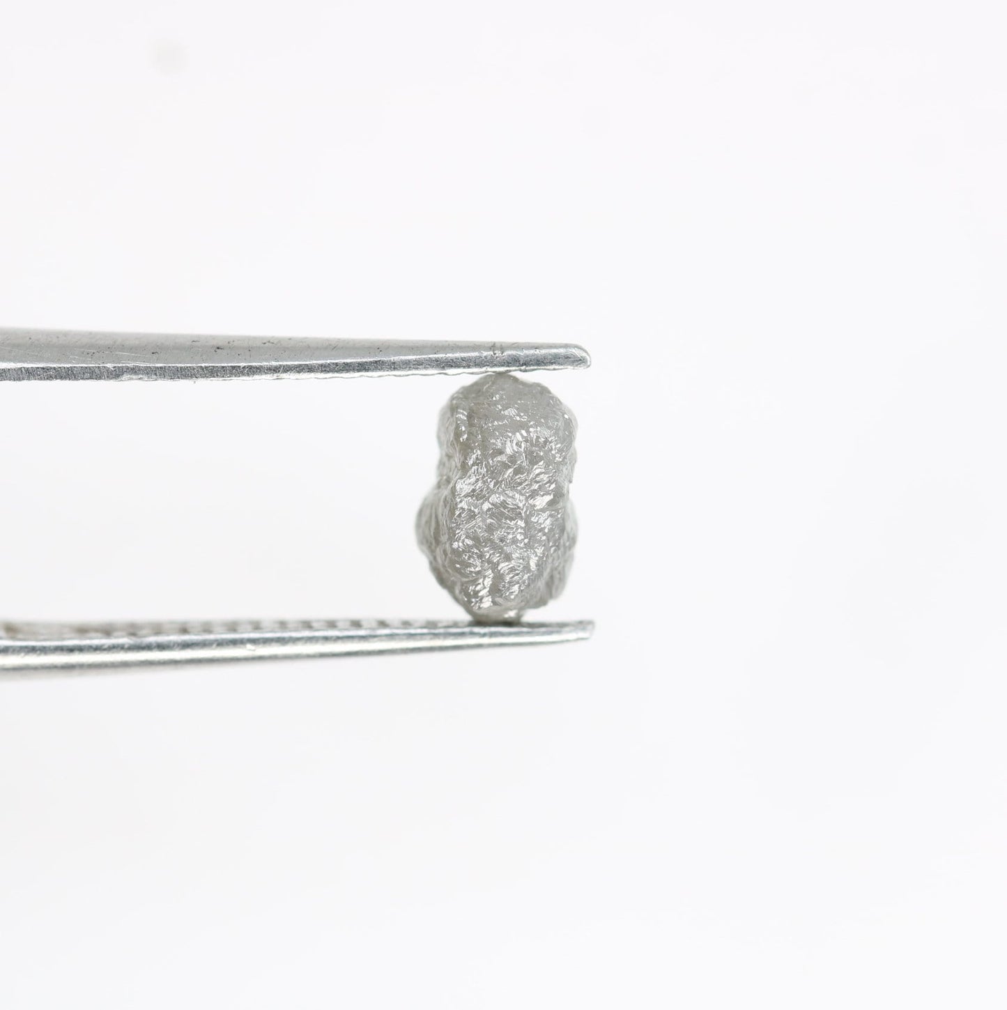 1.02 CT Salt and Pepper Raw Uncut Diamond - African Rough Gemstone - Eco-Friendly Conflict-Free Engagement Ring - Perfect Gift for Her