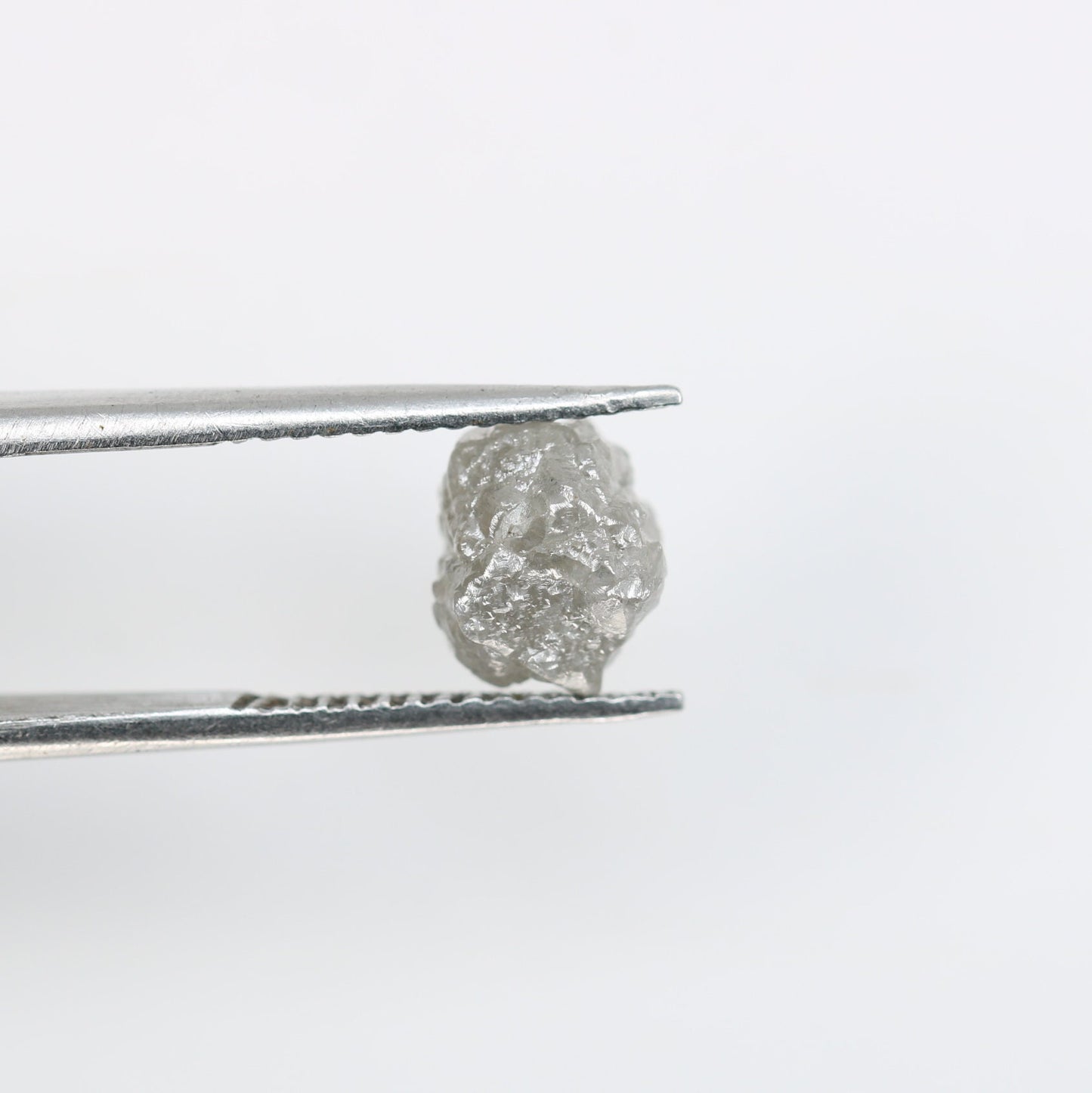 1.75 CT Salt and Pepper Raw Uncut Diamond - African Rough Gemstone - Sustainable Conflict-Free Jewelry - Unique Engagement Ring Gift for Her