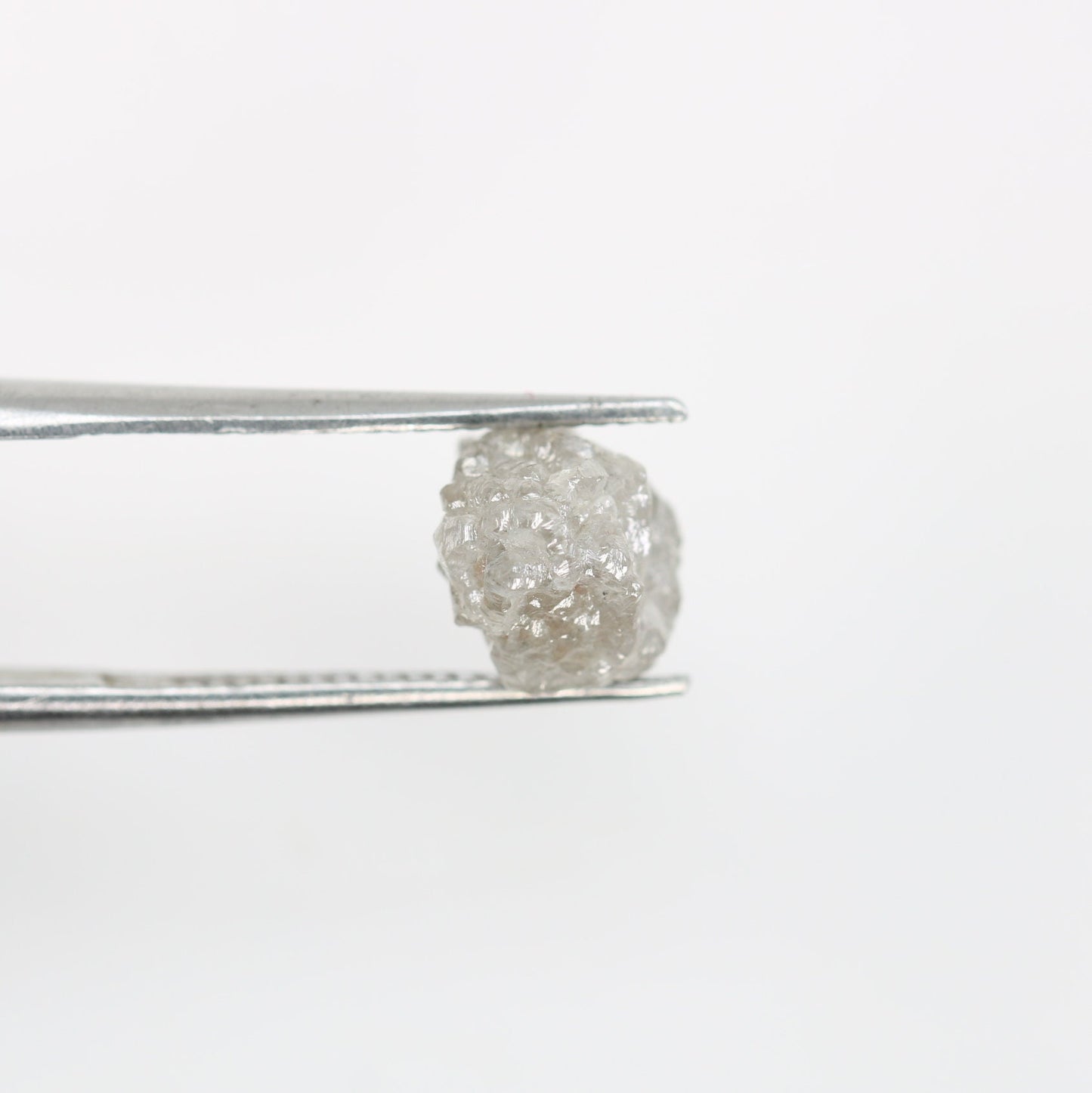 2.30 CT Natural Grey Uncut Rough Loose Diamond - Unique Unpolished Gem for Engagement Rings - Custom Gold Ring - Artisan Raw Diamond Jewelry