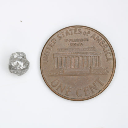 1.15 CT Grey Salt and Pepper Raw Uncut Diamond | Unrefined African Gem | Conflict-Free | Unique Rough Diamond Ring | Ideal Gift for Her