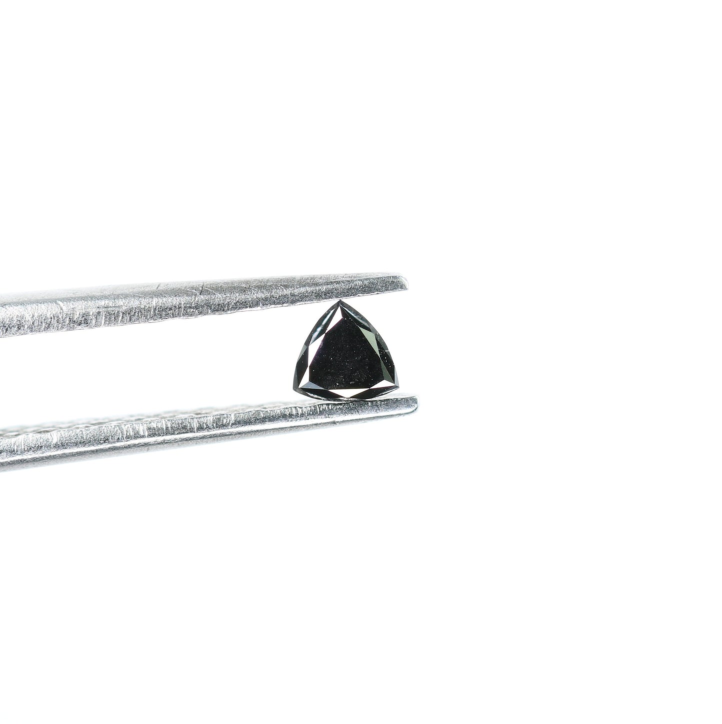 Natural Loose Triangle Metal Diamond Black Color 0.13 CT Triangle Shape Rose Cut Diamond Diamonds