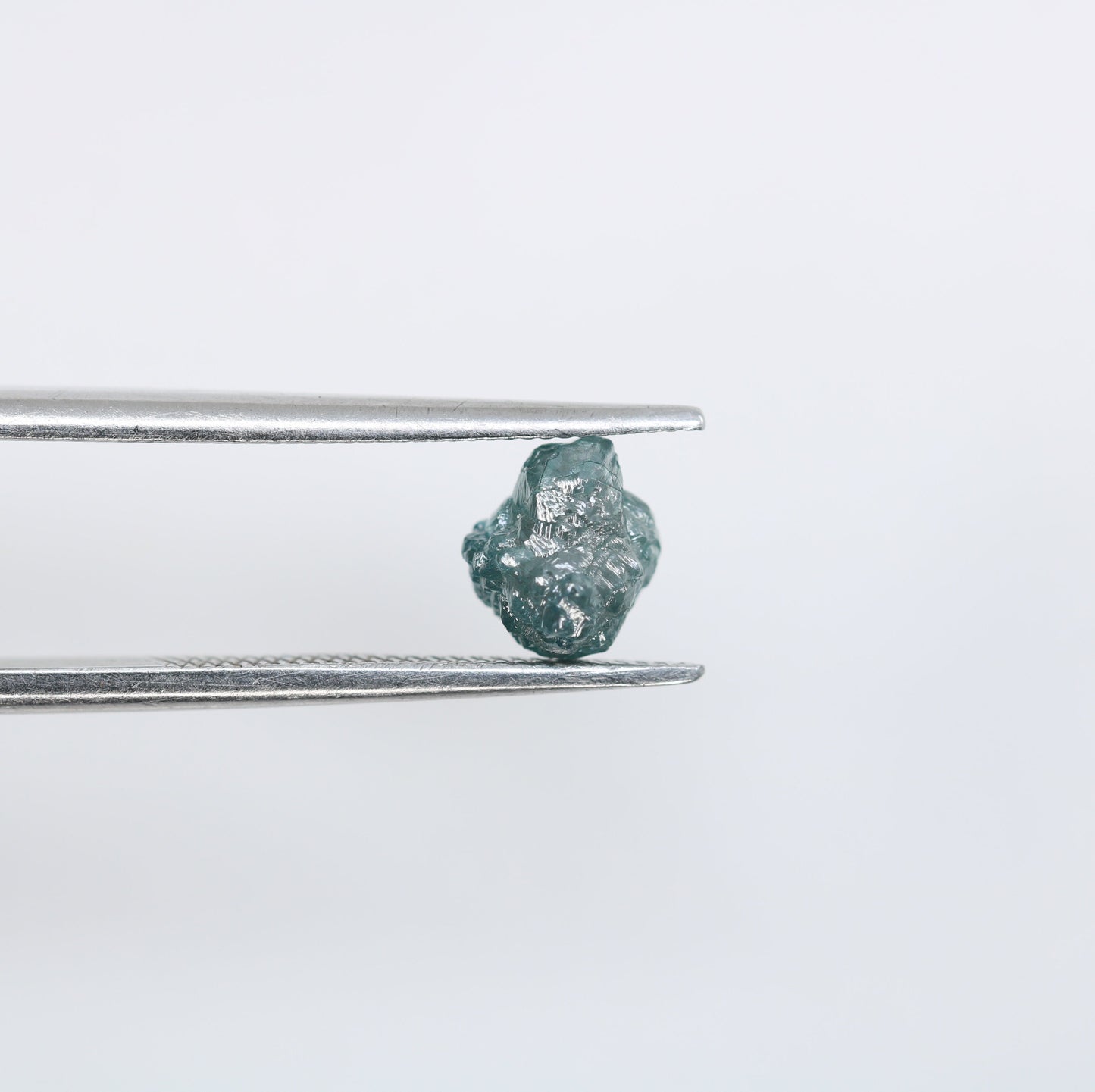 1.28 CT Blue Salt and Pepper Raw Uncut Diamond | African Gemstone | Conflict-Free Unique Ring | Perfect Gift for Her