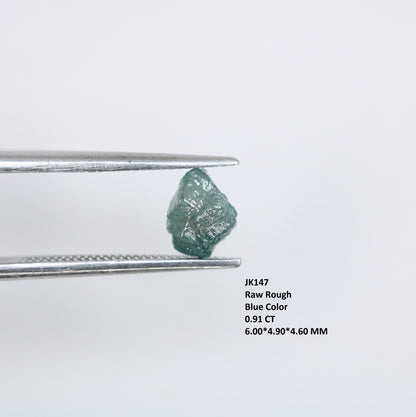 0.91 CT Salt and Pepper Raw Uncut Diamond | African Gemstone | Conflict-Free Unique Ring | Ideal Gift for Her