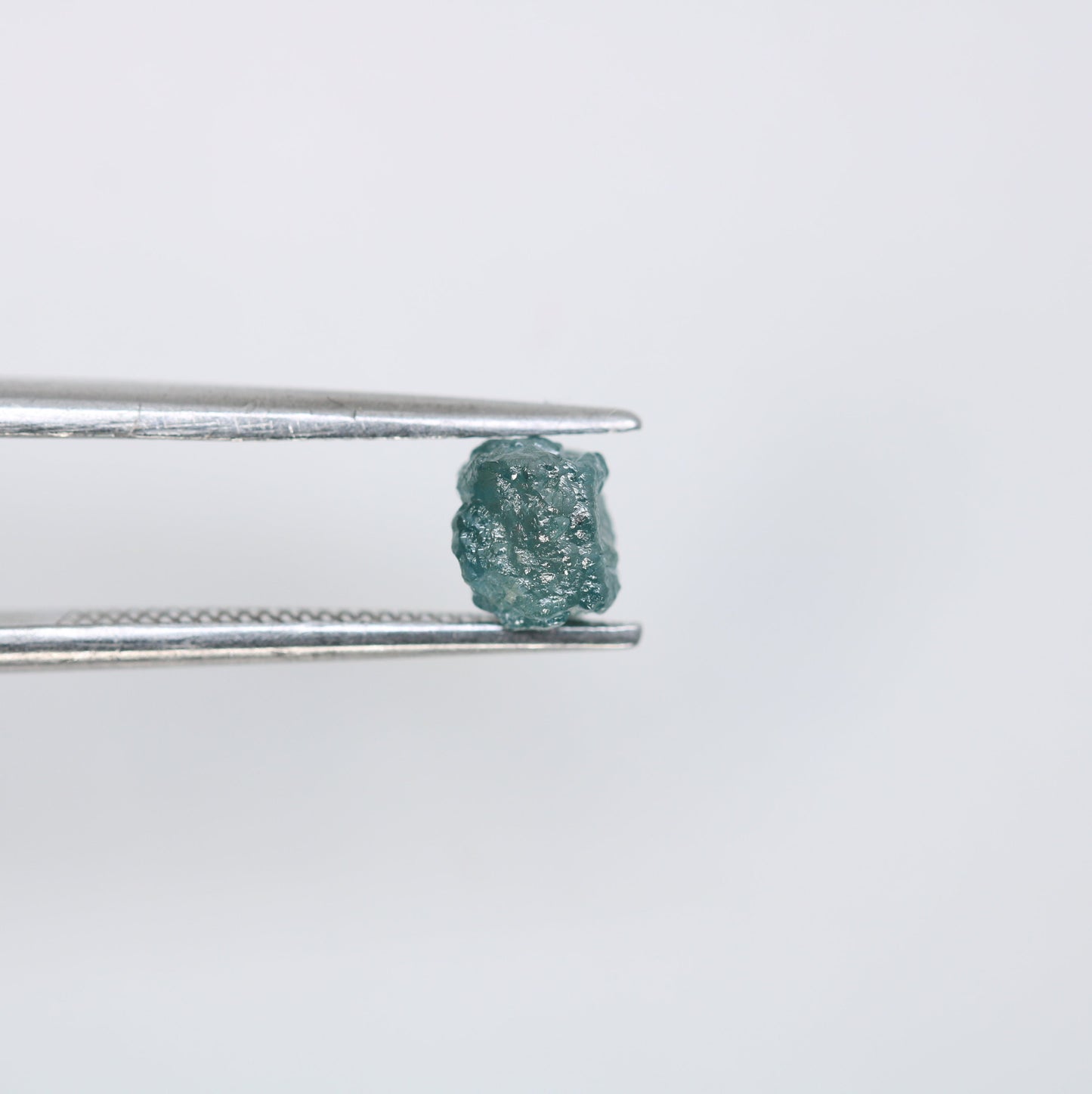 1.04 CT Salt and Pepper Raw Uncut Diamond | African Cube Gem | Unique Rough Ring | Conflict-Free Jewelry | Perfect Gift for Her