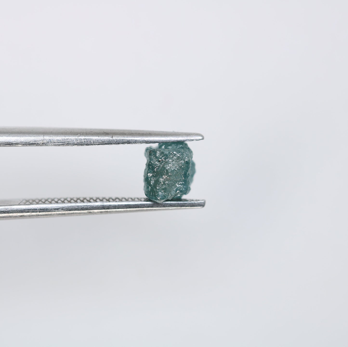 1.04 CT Salt and Pepper Raw Uncut Diamond | African Cube Gem | Unique Rough Ring | Conflict-Free Jewelry | Perfect Gift for Her