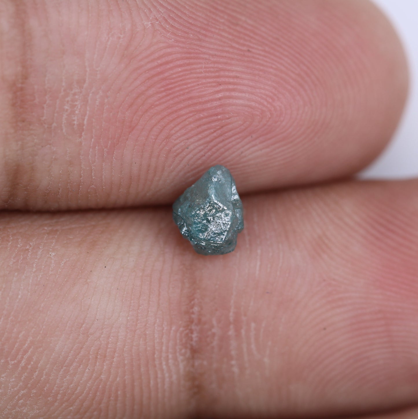 0.91 CT Salt and Pepper Raw Uncut Diamond | African Gemstone | Conflict-Free Unique Ring | Ideal Gift for Her