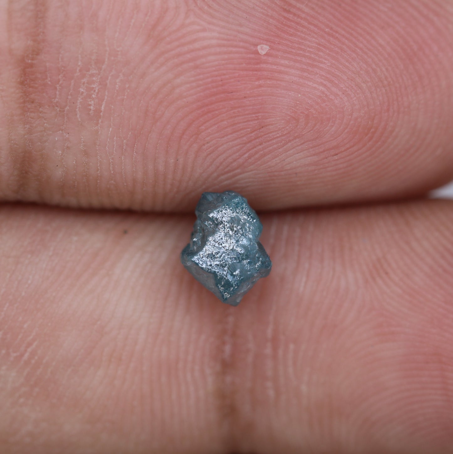 1.31 CT Salt and Pepper Raw Uncut Diamond | African Gemstone | Conflict-Free Unique Rough Ring | Ethical Gift for Her