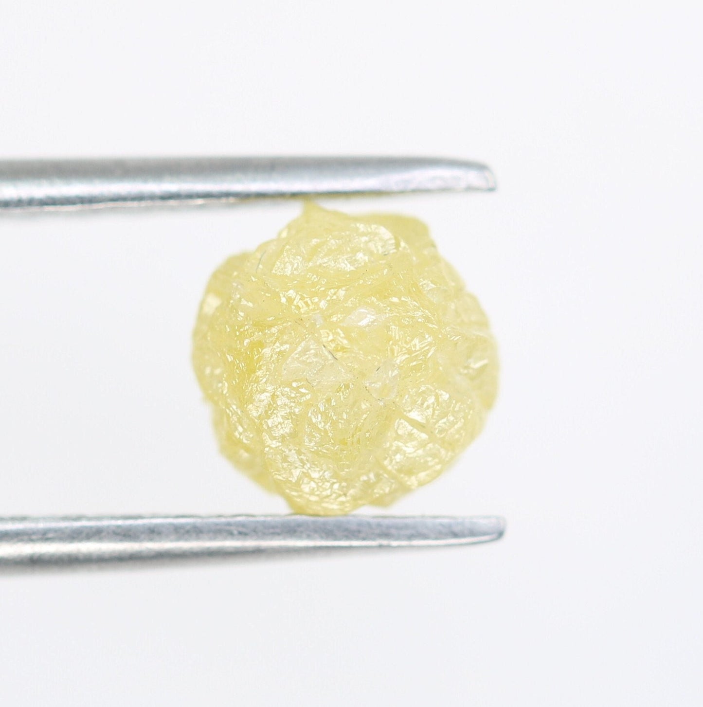 1.41 CT Salt and Pepper Raw Uncut Diamond | African Cube Gemstone | Unique Rough Diamond Ring | Conflict-Free Jewelry | Ideal Gift for Her