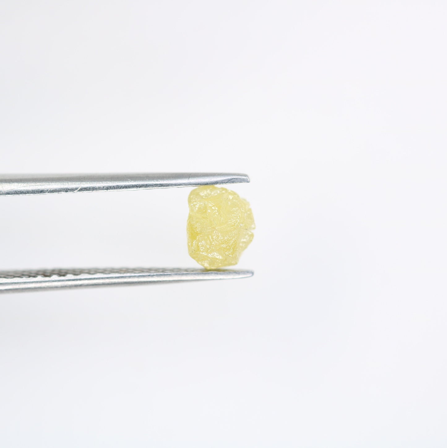 1.41 CT Salt and Pepper Raw Uncut Diamond | African Cube Gemstone | Unique Rough Diamond Ring | Conflict-Free Jewelry | Ideal Gift for Her