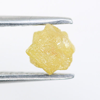 0.88 CT Salt and Pepper Raw Uncut Diamond | African Gemstone | Conflict-Free Unique Rough Ring | Thoughtful Gift for Her
