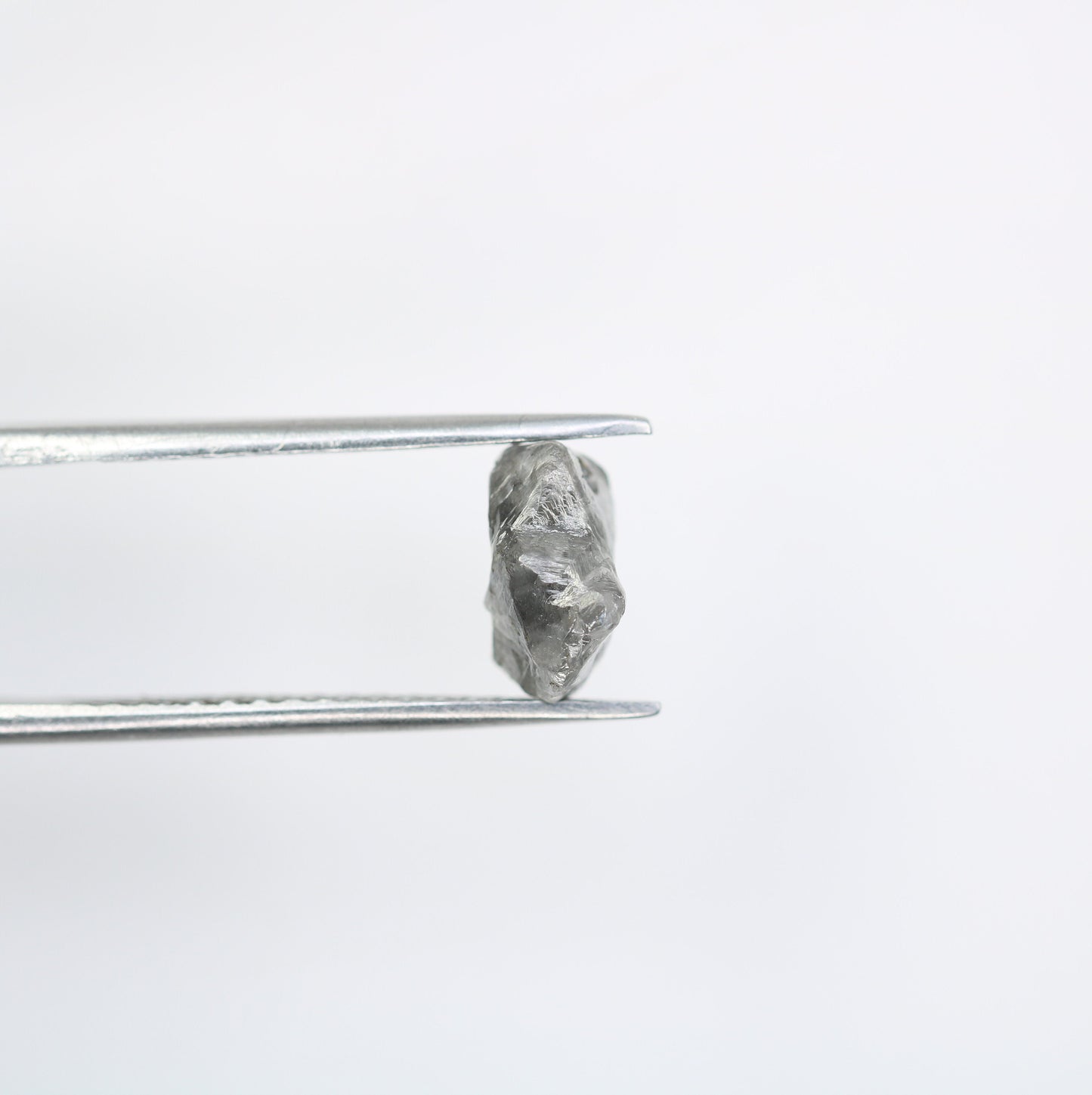 2.19 CT Salt and Pepper Raw Uncut Diamond | African Gemstone | Conflict-Free Unique Ring | Perfect Gift for Her