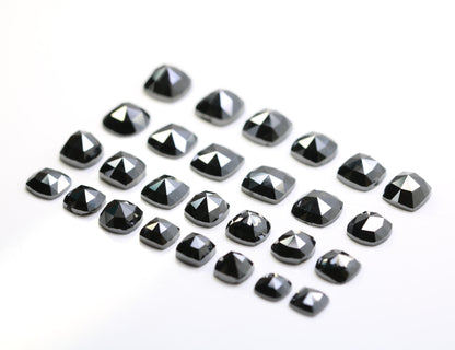 Natural Salt and Pepper Diamond | Unique Mixed Shape Gemstones | Black and Fancy Color Loose Diamonds for Necklaces & Earrings | Jewelry