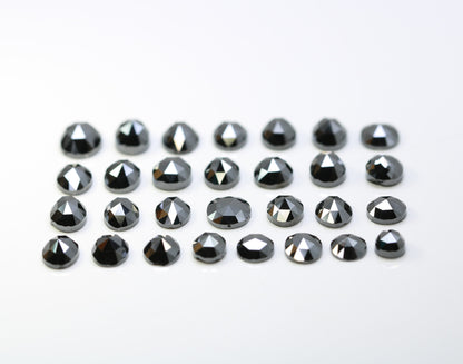 0.47 CT to 1.45 CT Loose Black Oval Diamonds | Polished Fancy Natural Diamonds for Designer Jewelry | Ideal for Gold Rings