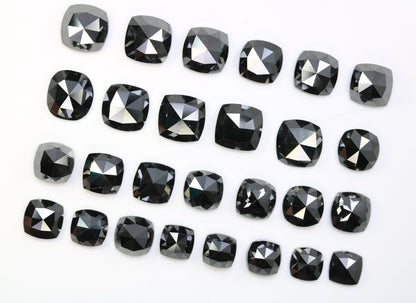 Natural Salt and Pepper Diamond | Unique Mixed Shape Gemstones | Black and Fancy Color Loose Diamonds for Necklaces & Earrings | Jewelry