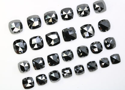 Natural Salt and Pepper Diamond | Unique Mixed Shape Gemstones | Black and Fancy Color Loose Diamonds for Necklaces & Earrings | Jewelry