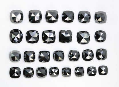 Natural Salt and Pepper Diamond | Unique Mixed Shape Gemstones | Black and Fancy Color Loose Diamonds for Necklaces & Earrings | Jewelry