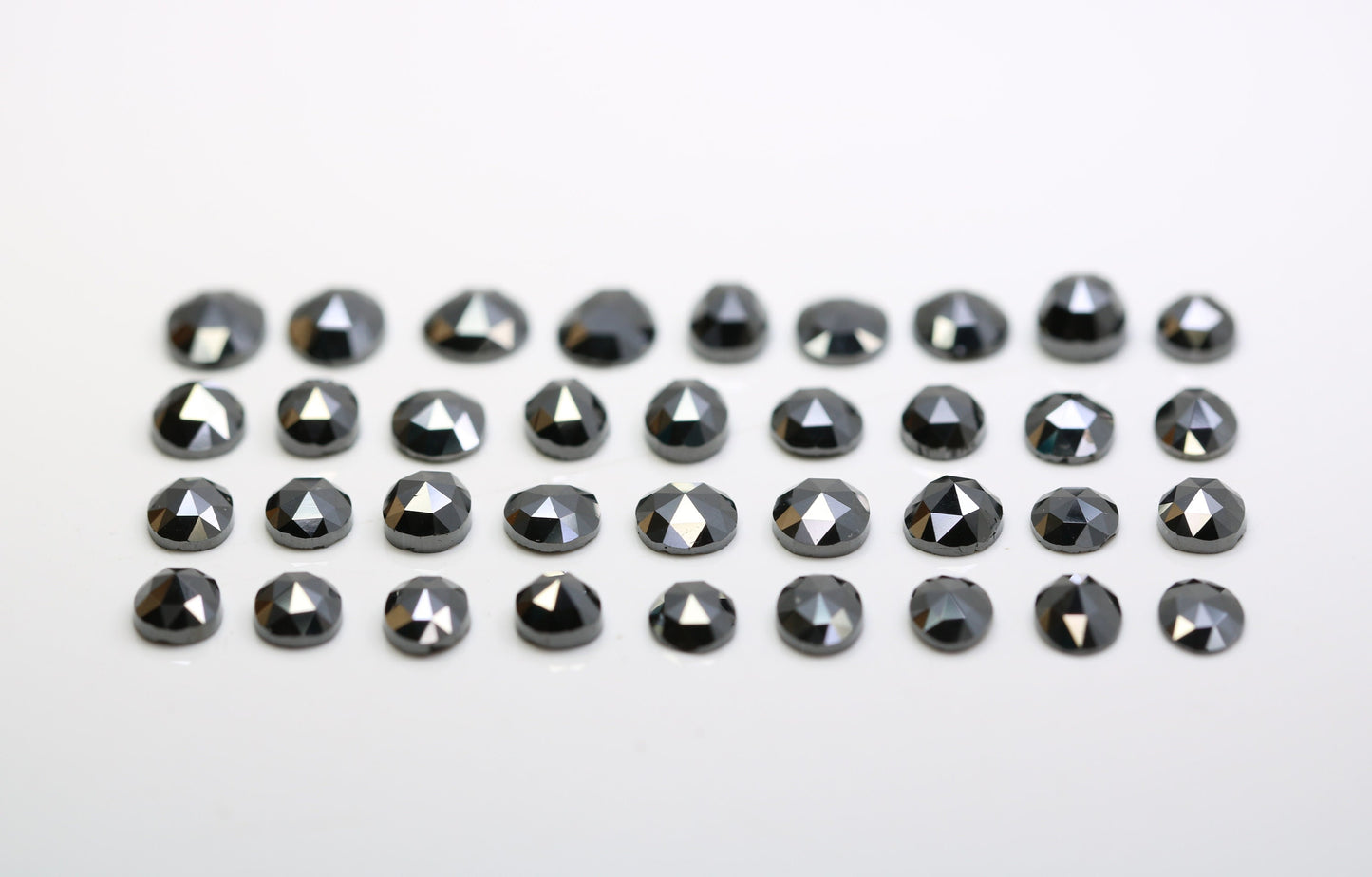 0.22 CT Fancy Black Oval Diamond | Loose Polished Gemstone for Designer Jewelry | Ideal for Gold Rings | Unique Statement Piece
