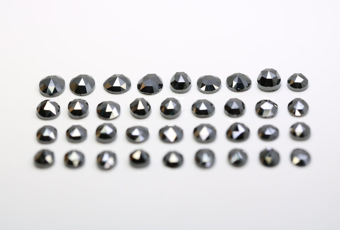 0.22 CT Fancy Black Oval Diamond | Loose Polished Gemstone for Designer Jewelry | Ideal for Gold Rings | Unique Statement Piece