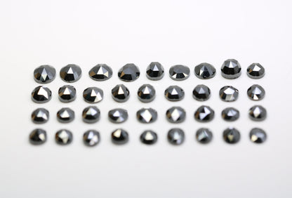 0.22 CT Fancy Black Oval Diamond | Loose Polished Gemstone for Designer Jewelry | Ideal for Gold Rings | Unique Statement Piece