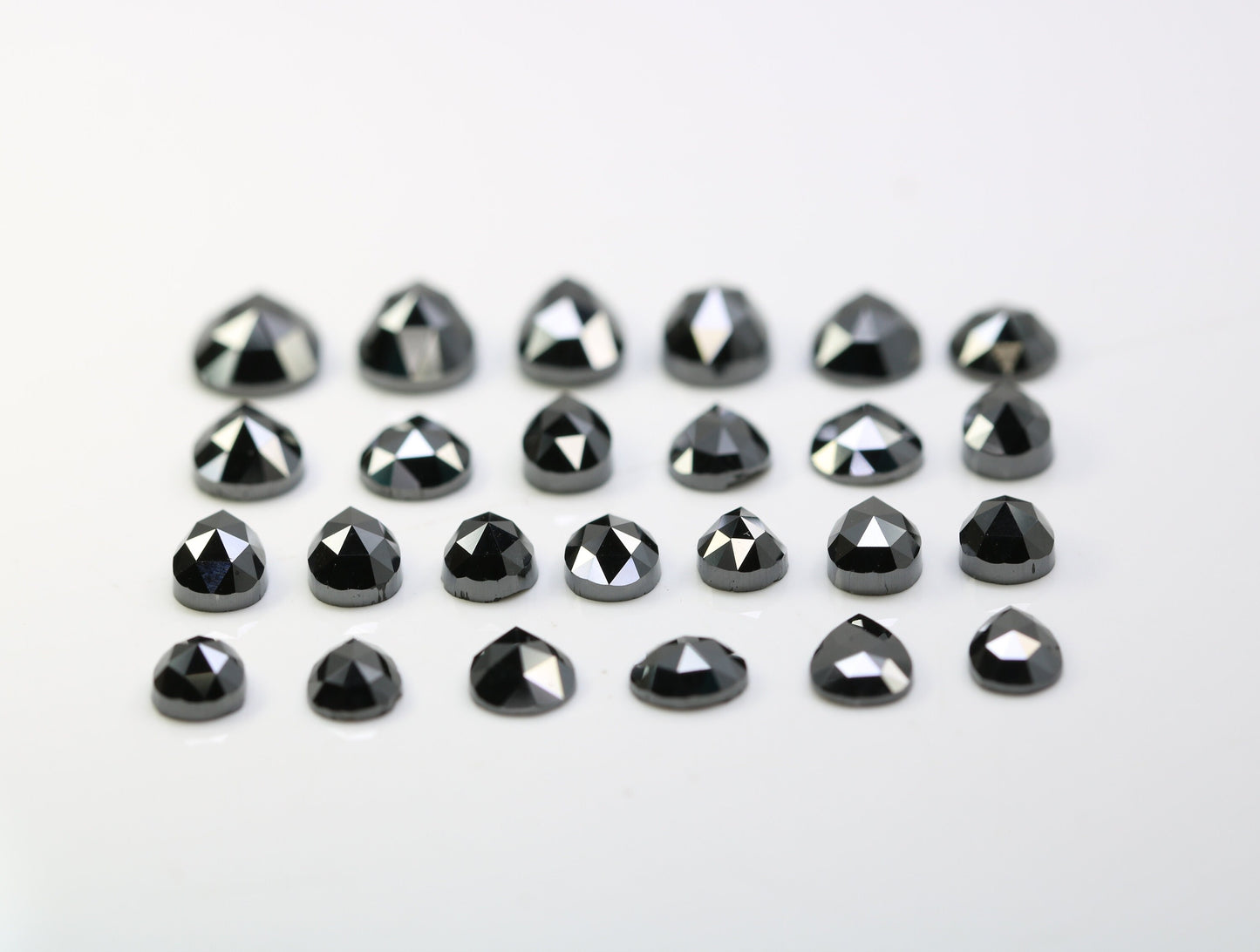 Natural Pear Cut Black Diamond | Polished Brilliant Fancy Cut Gemstone | Stunning Unique Diamond | TM Max Length 140 | Perfect for Jewelry