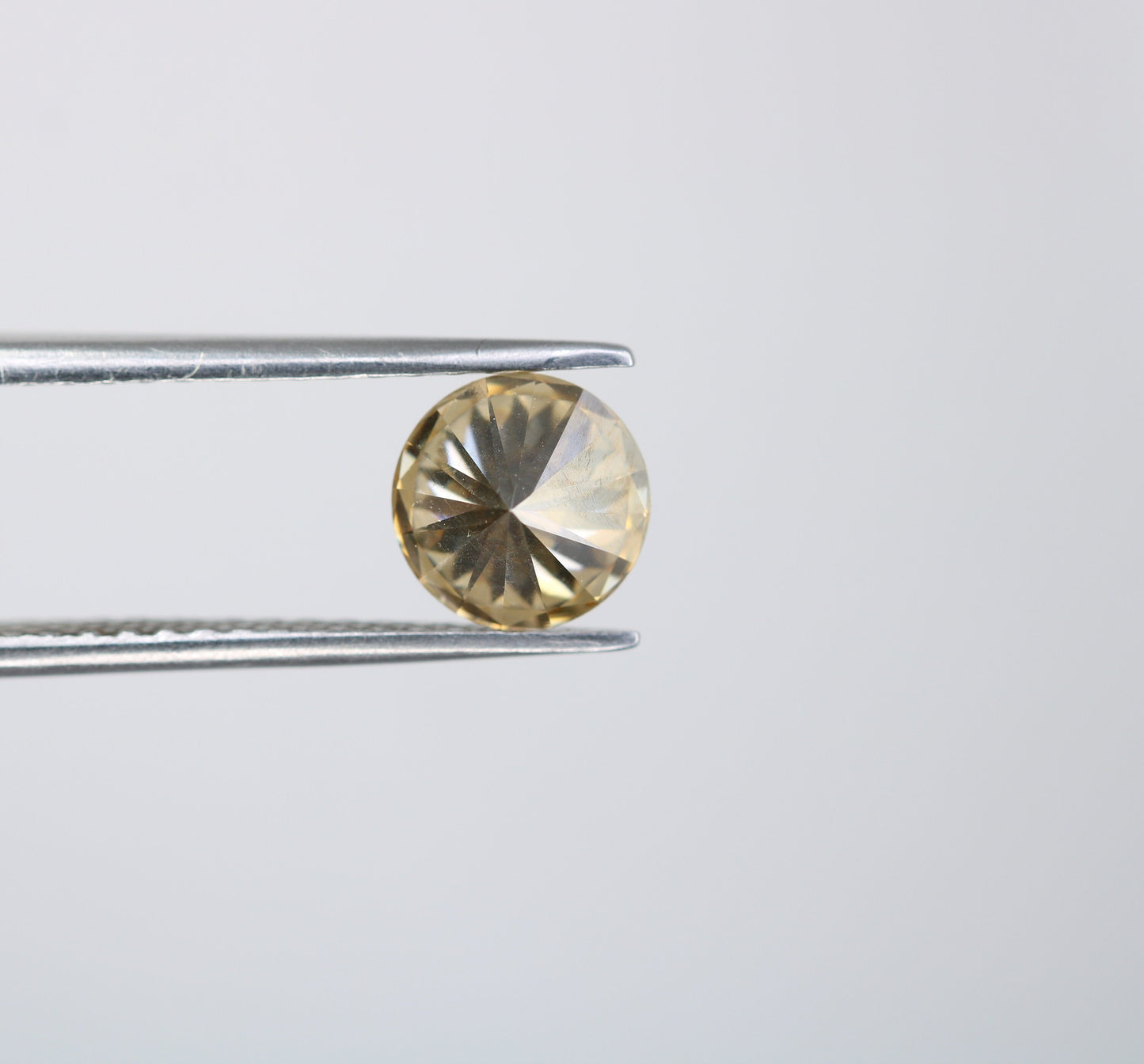 1.26 CT Natural Loose Round Brilliant Cut Fancy Light Yellow Diamond | Ideal for Rings, Earrings, Jewelry Making | Wholesale Price