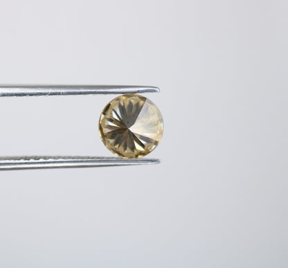 1.26 CT Natural Loose Round Brilliant Cut Fancy Light Yellow Diamond | Ideal for Rings, Earrings, Jewelry Making | Wholesale Price