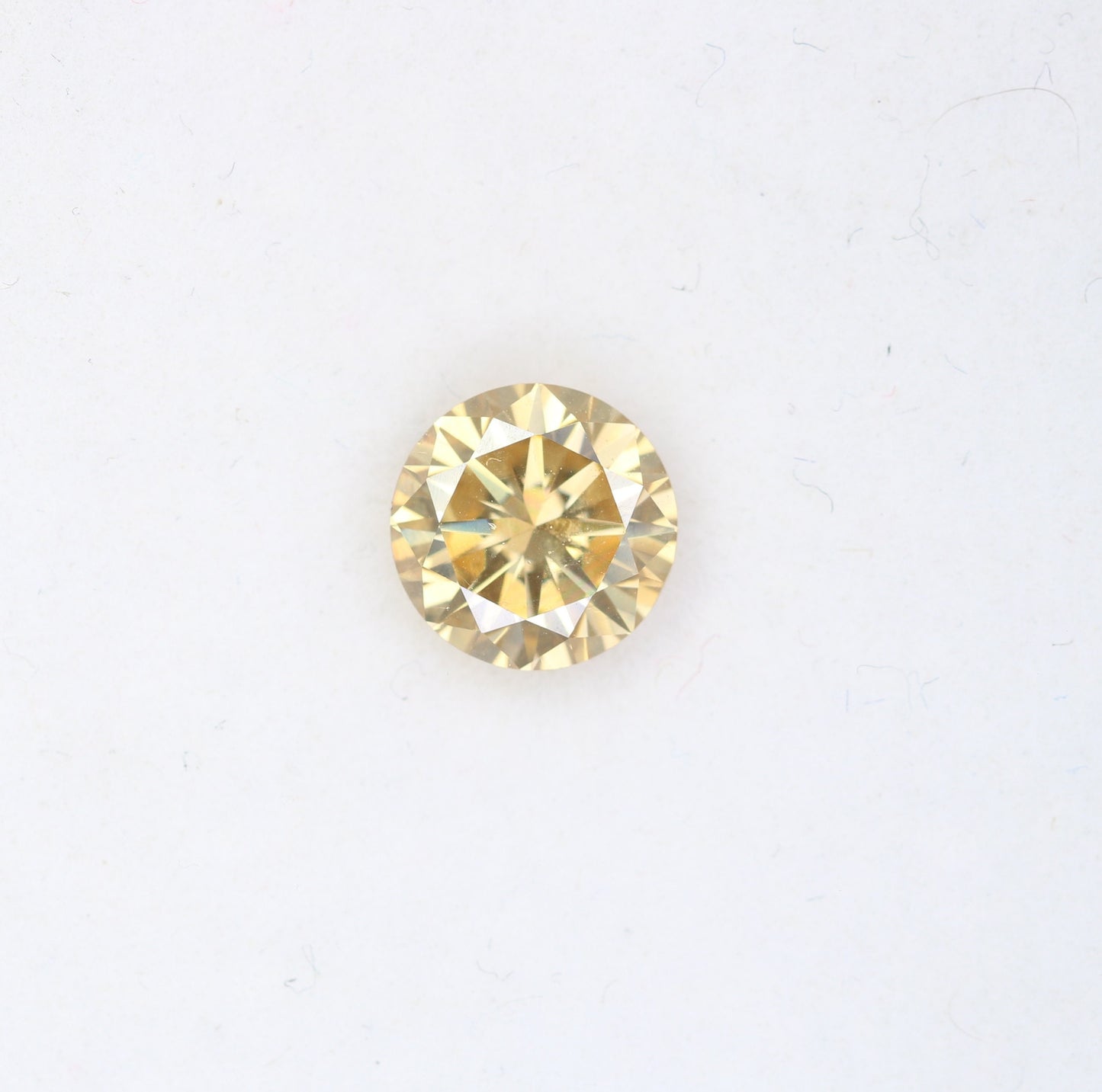 1.23 CT Natural Loose Round Fancy Brilliant Cut Yellow Diamond | Ideal for Pendants, Earrings, Necklaces | Jewelry Making | Wholesale Price