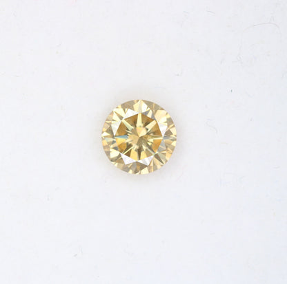 1.23 CT Natural Loose Round Fancy Brilliant Cut Yellow Diamond | Ideal for Pendants, Earrings, Necklaces | Jewelry Making | Wholesale Price