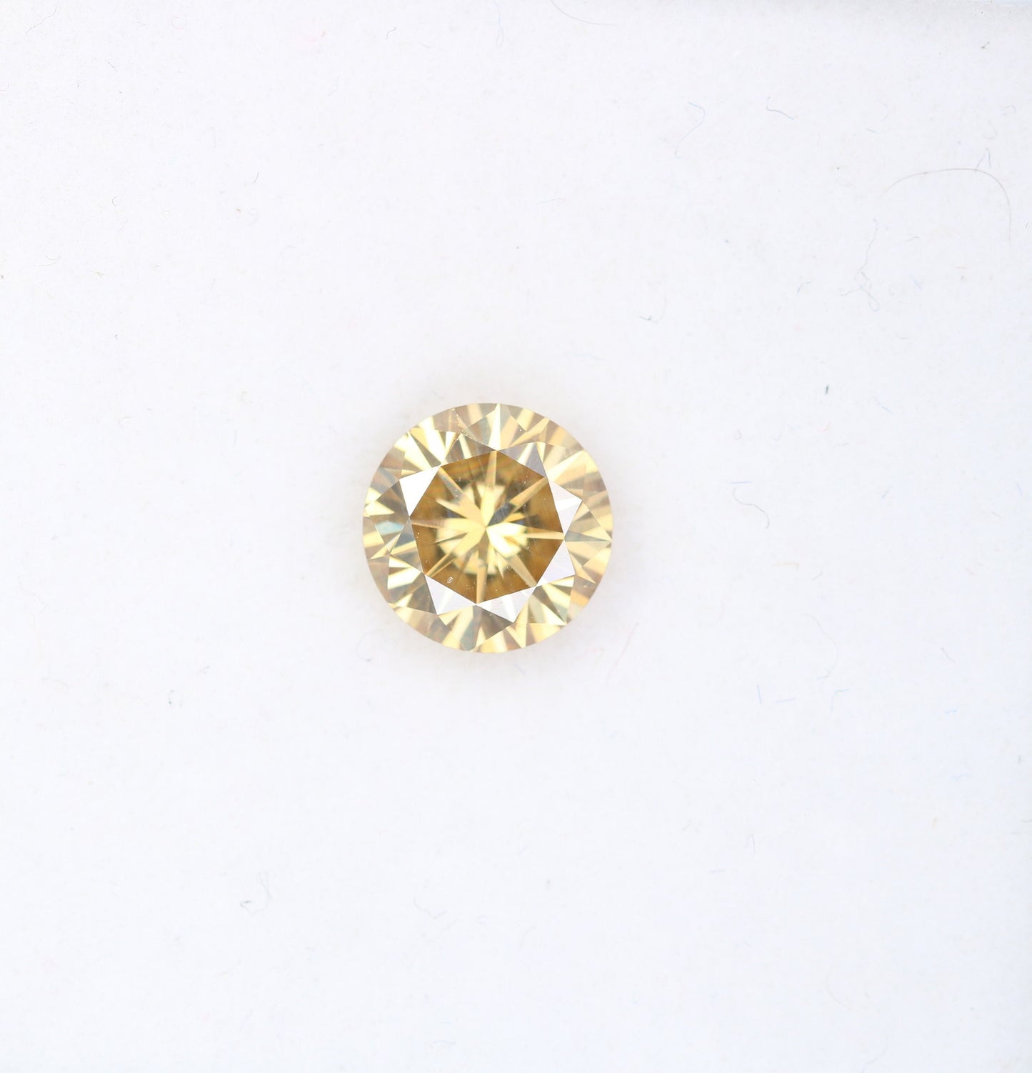 1.15 CT Fancy Yellow Loose Round Brilliant Cut Diamond | Ideal for Earrings, Necklaces, Rings | Jewelry Making | Wholesale Price