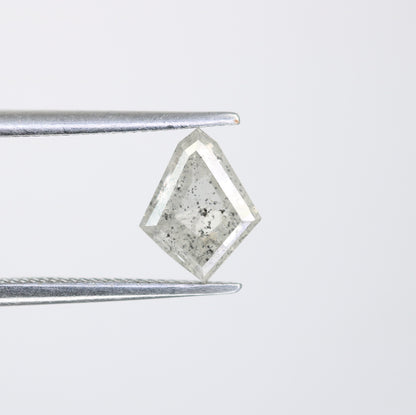 1.03 CT Shape Salt and Pepper Kite Shape - Natural Kite shape Loose Diamond -For 14k Gold Jewelry - Christmas Gift - LABORDAY Offer