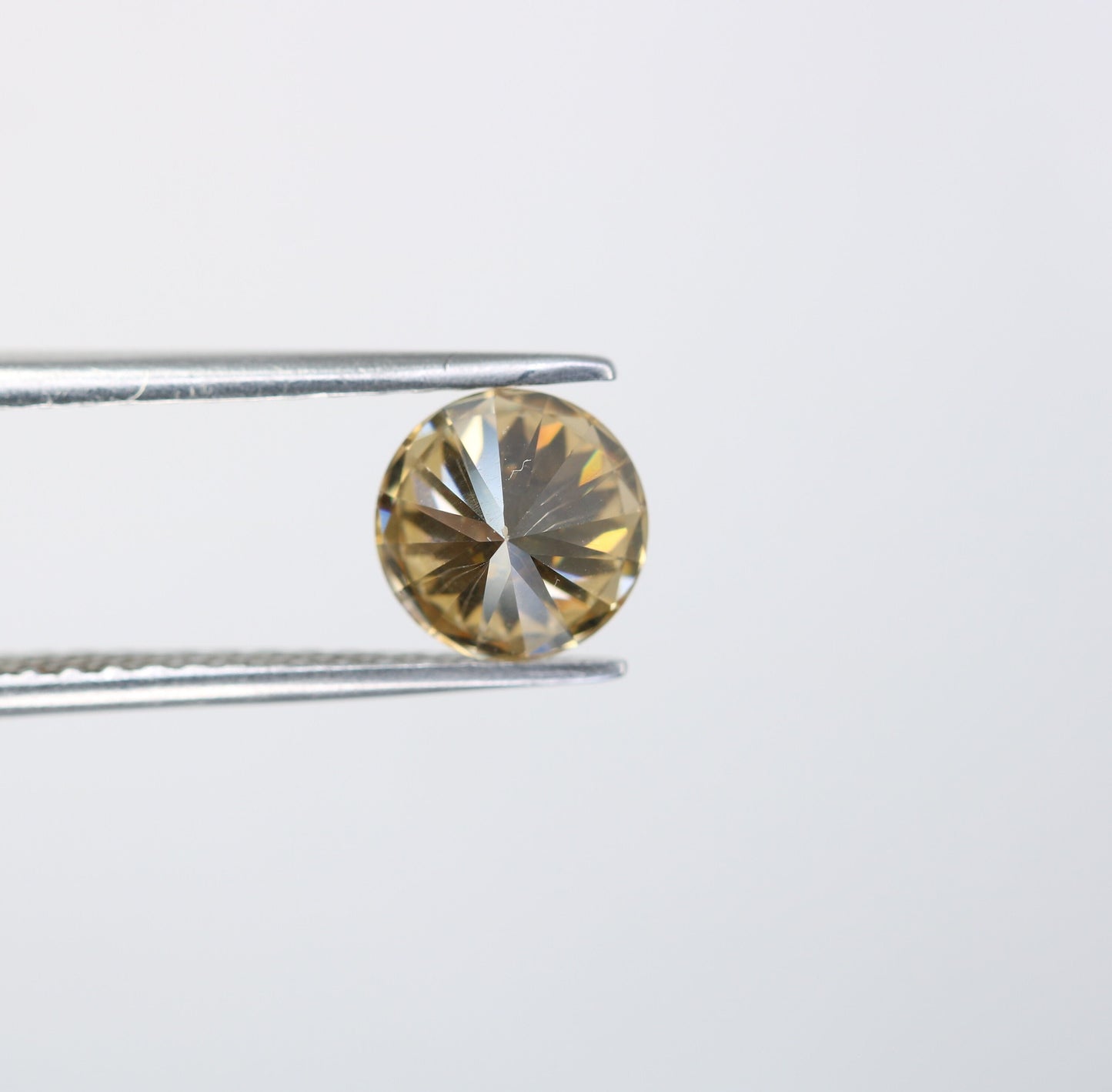 1.15 CT 7.00x4.10 MM Natural Yellow Fancy Round Brilliant Cut Loose Diamond | Ideal for Wedding Rings, Gold Rings | Wholesale Price