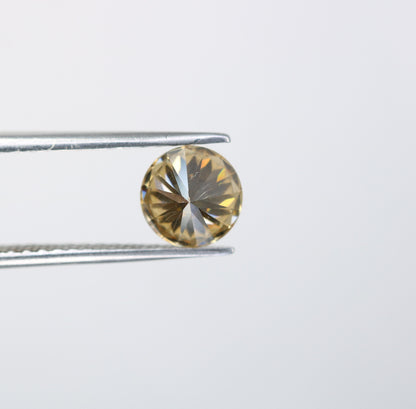 1.15 CT 7.00x4.10 MM Natural Yellow Fancy Round Brilliant Cut Loose Diamond | Ideal for Wedding Rings, Gold Rings | Wholesale Price