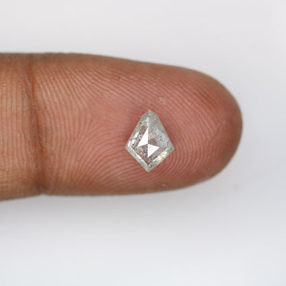 1.03 CT Shape Salt and Pepper Kite Shape - Natural Kite shape Loose Diamond -For 14k Gold Jewelry - Christmas Gift - LABORDAY Offer